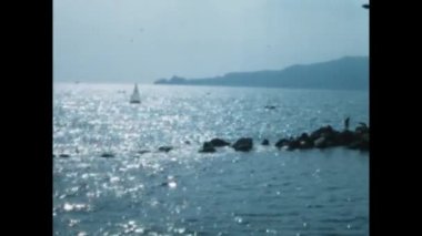 Montpellier, Fransa Haziran 1973: Montpellier şehir manzarası 70 'lerde