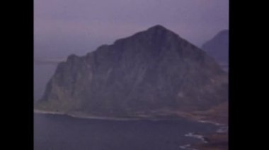 Segesta İtalya Haziran 1975: Segesta köyü görünümü 70 'lerde