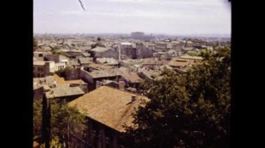 Avignon, Fransa Haziran 1980: Avignon şehir manzaralı 80 'ler
