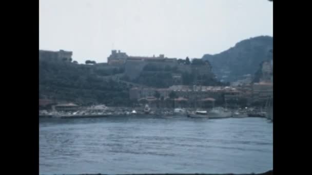 1973年6月 法国蒙彼利埃 70年代蒙彼利埃市的风景 — 图库视频影像