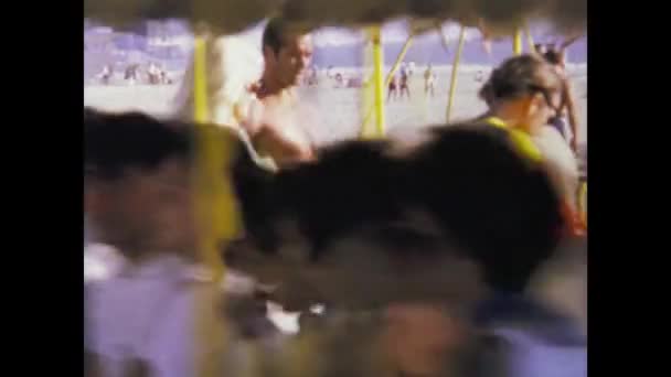 Santa Monica Spojené Státy Americké Červen 1981 People Santa Monica — Stock video