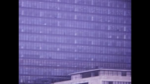 Νέα Υόρκη Ηνωμένες Πολιτείες Μάιος 1974 Νέα Υόρκη Άποψη Στη — Αρχείο Βίντεο