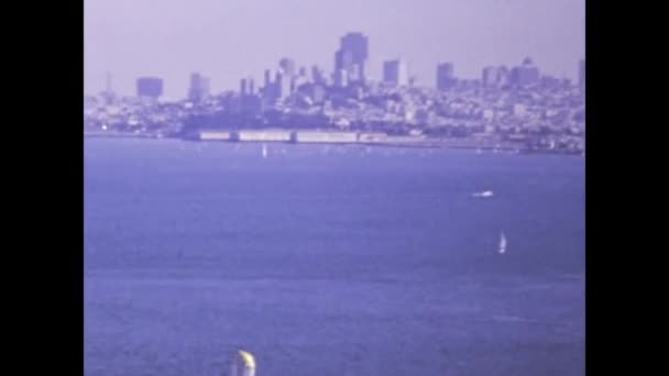 San Francisco United States May 1974 San Francisco City View — Video Stock
