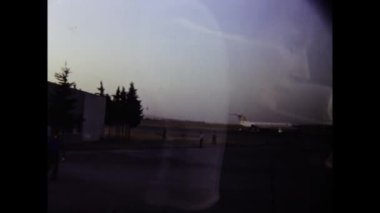 İstanbul, Türkiye Haziran 1985: İstanbul Havalimanı 80 'lerde