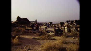 Taraf, Türkiye Haziran 1985: Arkeolojik alan görünümü 80 'lerde