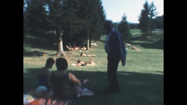 Val Non Italy June 1983 Dolomites Vacation Family Memories Scene — Video