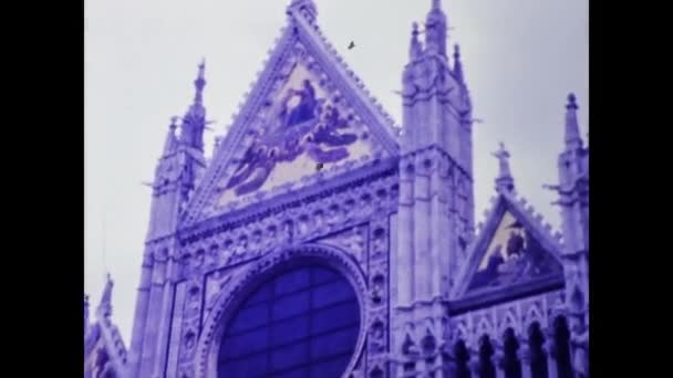 Флоренция Италия Апрель 1984 Вид Флоренции Город Годах — стоковое видео