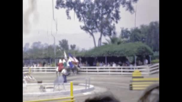 San Diego Egyesült Államok 1947 Június Versenypálya Években — Stock videók