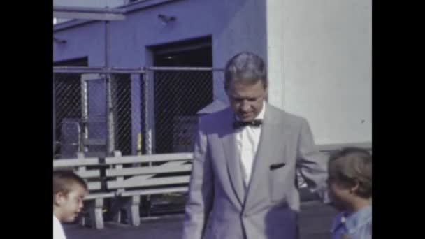 San Diego Egyesült Államok Május 1947 Utazás Családi Emlékek Jelenet — Stock videók