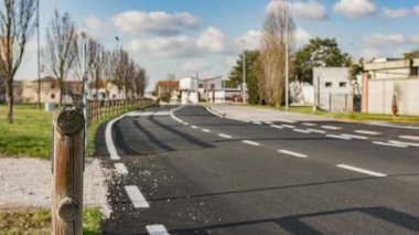 Small Town Road in Po Valley