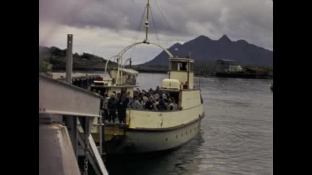 Κοπεγχάγη Δανία Μάιος 1968 Πάρτε Ένα Ταξίδι Κάτω Λωρίδα Μνήμης — Αρχείο Βίντεο