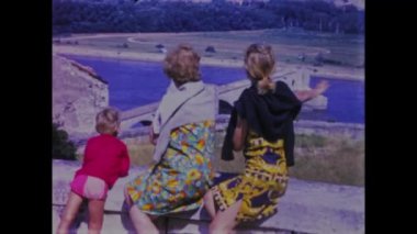 Pakostane, Croatia May 1968: A nostalgic video of a family trip in the great outdoors during the 70s.