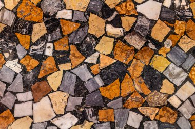 A beautiful and unique photo of a checkerboard floor with a patchwork texture, perfect for design and architecture projects.