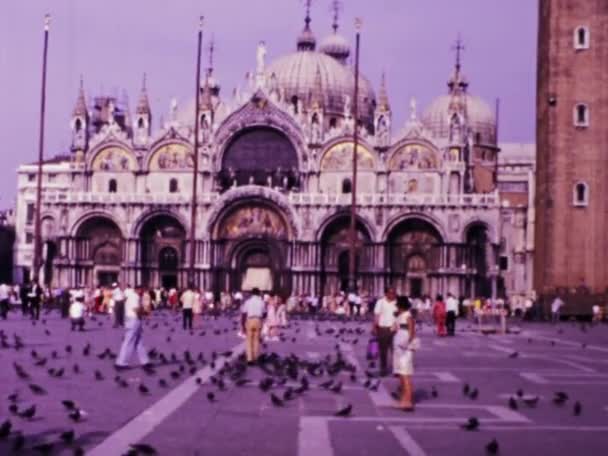 Veneza Itália Junho 1970 Faça Uma Viagem Volta Tempo Para — Vídeo de Stock