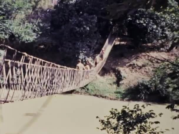 Gore Senegal Junho 1970 Mergulhe Vibrante Cultura Pesqueira Goree Island — Vídeo de Stock