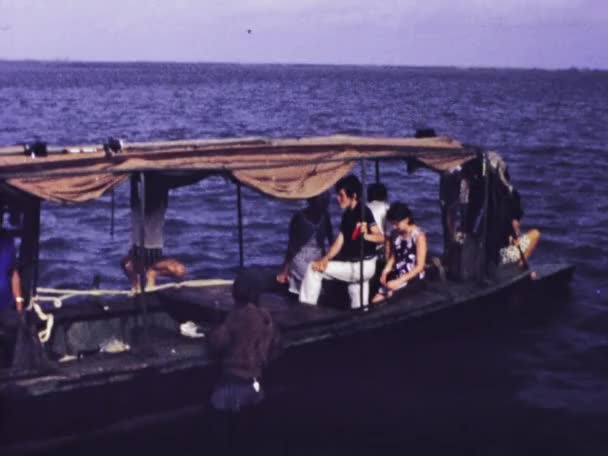 Gore Senegal Junho 1970 Mergulhe Vibrante Cultura Pesqueira Goree Island — Vídeo de Stock