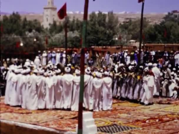 Ouarzazate Γαλλία Μάιος 1974 Ζήστε Την Ομορφιά Και Χαρά Του — Αρχείο Βίντεο