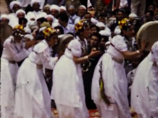 Ouarzazate France May 1974 Experience Beauty Joy Fete Des Roses — Stock Video
