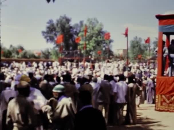 Ouarzazate Γαλλία Μάιος 1974 Ζήστε Την Ομορφιά Και Χαρά Του — Αρχείο Βίντεο