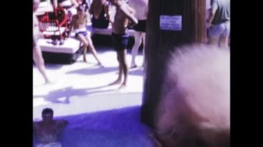 Palermo, İtalya Haziran 1968: 1960 'lardaki Akdeniz gezisindeki insanların bu geçmişe dönük görüntüleriyle aşk yazını yeniden yaşayın