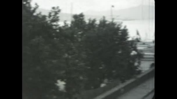 Неаполь Італія Джун 1968 Зробіть Подорож Пам Яті Цими Вінтажними — стокове відео