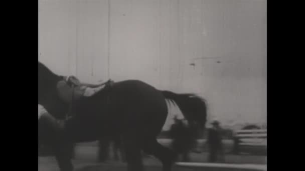 Londra Birleşik Krallık Haziran 1950 1950 Lerde Heyecan Verici Bir — Stok video