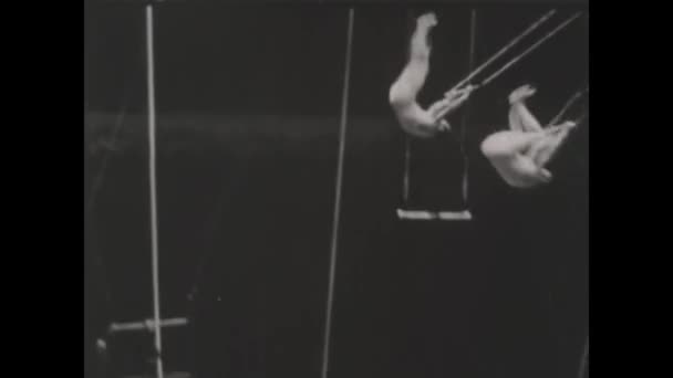 Londra Birleşik Krallık Haziran 1950 Zamanda Geriye Bir Adım Atın — Stok video