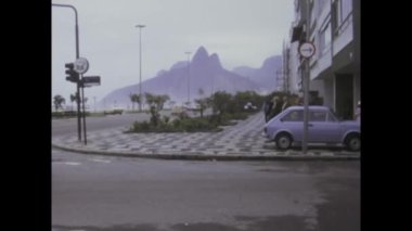 Rio de Janeiro, Brezilya Mayıs 1975: Kendinizi çarpıcı tarihi görüntülerle 1970 'lerin canlı atmosferine daldırın.