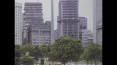 Rio de Janeiro, Brezilya Mayıs 1975: Kendinizi çarpıcı tarihi görüntülerle 1970 'lerin canlı atmosferine daldırın.