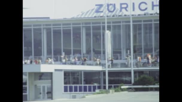 Zurich Suisse Juin 1977 Remontez Temps Avec Cette Vidéo Vintage — Video