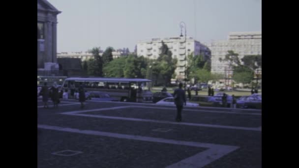 Ρώμη Ιταλία Μάιος 1975 Βυθιστείτε Στη Γοητεία Της Ρώμης Του — Αρχείο Βίντεο