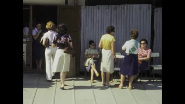 Florence Italie Mai 1976 Remontez Temps Avec Délicieux Clip Vidéo — Video