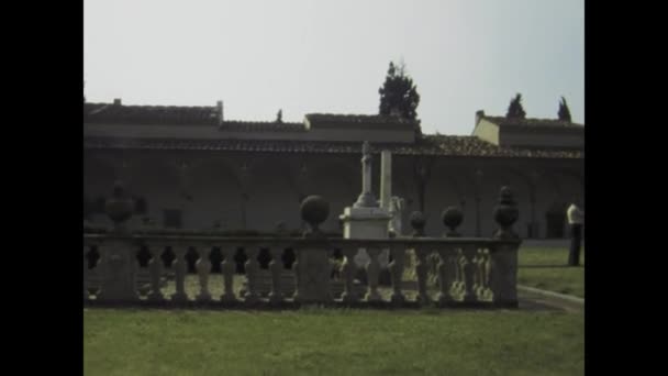 Σιένα Ιταλία Μάιος 1976 Βυθιστείτε Στη Ζωντανή Ατμόσφαιρα Της Εμβληματικής — Αρχείο Βίντεο