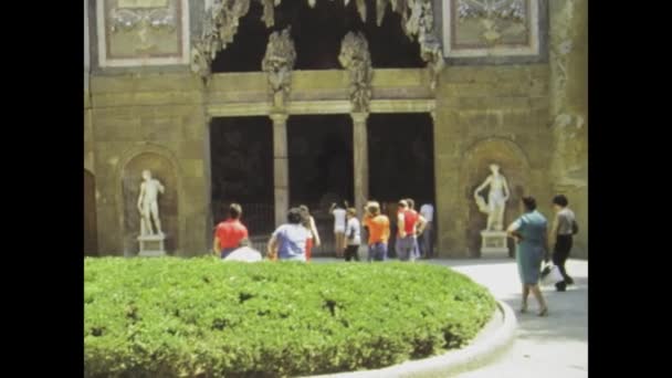 Florenz Italien Mai 1976 Tauchen Sie Ein Die Schönheit Des — Stockvideo