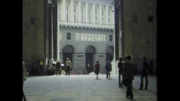 Nápoles Italia Mayo 1975 Sumérjase Esencia Década 1970 Nápoles Través — Vídeos de Stock