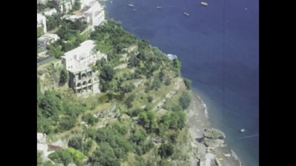 Nápoles Italia Mayo 1975 Experimente Encanto Ischia Década 1970 Con — Vídeo de stock