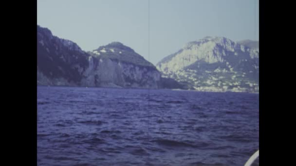 Napoli Italia Kan 1975 Transport Selv Til 1970 Tallet Beundrer – stockvideo