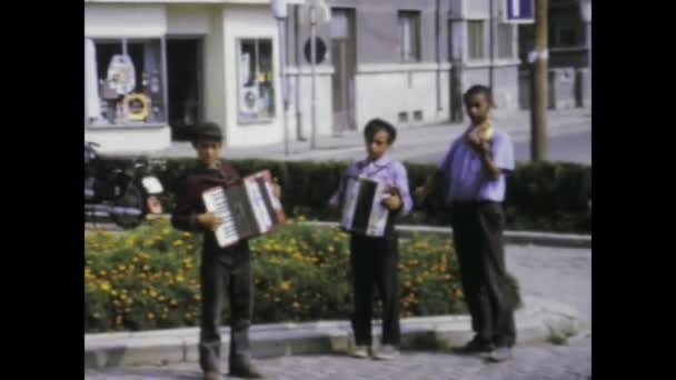 Bukareszt Rumunia Maj 1975 Doświadcz Czarujących Dźwięków Atrakcji Bukaresztu Lat — Wideo stockowe