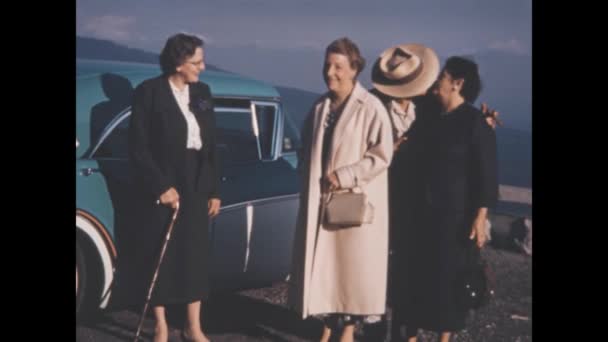Вашингтон Сполучені Штати Америки 1957 Назад Часі Цим Ностальгічним Відеороликом — стокове відео