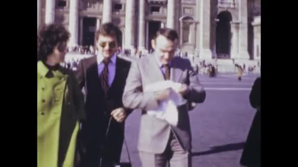 Rome Italy May 1974 Join Captivating Journey Family Immerses Themselves — Stock Video