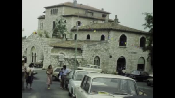 Πίζα Ιταλία Μαΐου 1977 Μια Ιστορική Ματιά Στη Γραφική Θέα — Αρχείο Βίντεο
