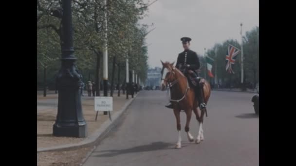 Λονδίνο Ηνωμένο Βασίλειο Μάιος 1949 Ιστορική Ταινία Του 1949 Που — Αρχείο Βίντεο