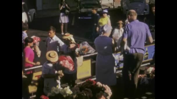 Tenerife Spagna Gennaio 1969 Riprese Storiche Degli Anni Tenerife Vivace — Video Stock