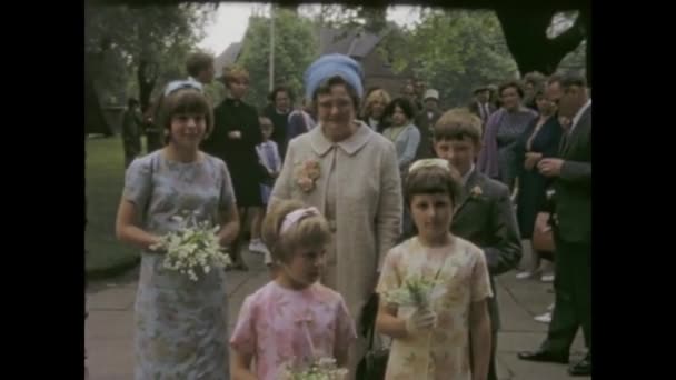 Londres Royaume Uni Mai 1966 Remontez Temps Avec Cette Séquence — Video
