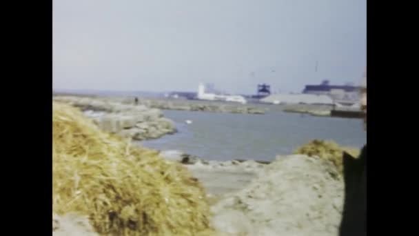 Pittsburgh États Unis Mai 1950 Des Images Anciennes Capturant Paysage — Video