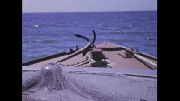 Rochester Usa Juni 1975 Historiska Bilder Människor Som Njuter Speedboat — Stockvideo