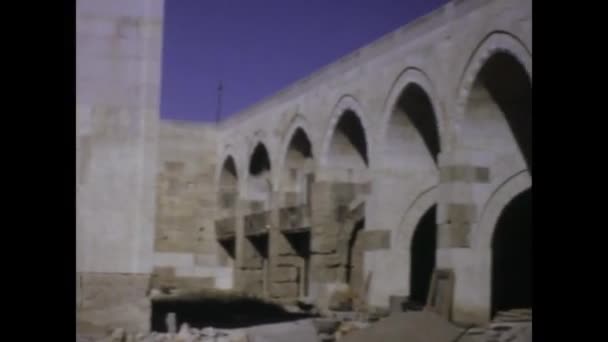 Stambuł Turkiye Maj 1975 Panoramiczny Materiał Filmowy Lat Przedstawiający Kultową — Wideo stockowe
