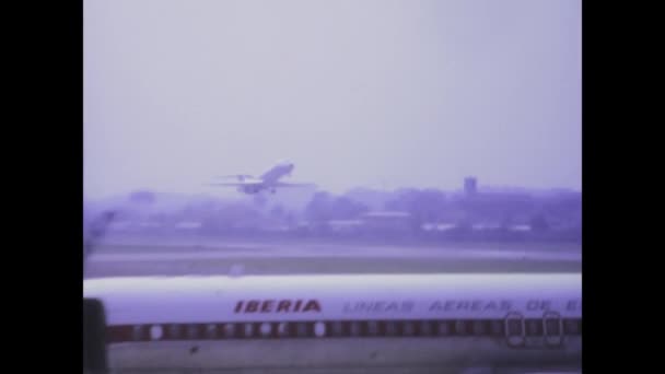 Παλέρμο Ιταλία Ιούνιος 1974 Ιστορικά Πλάνα Του 1974 Από Αεροπλάνα — Αρχείο Βίντεο