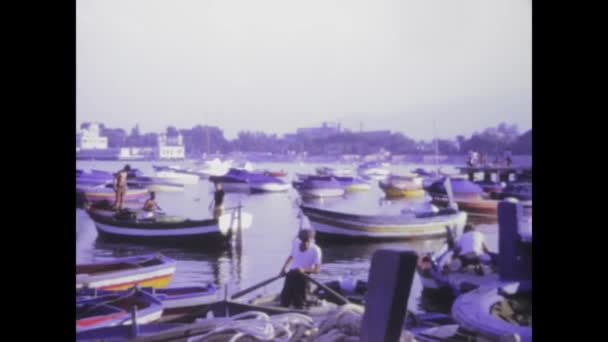 팔레르모 이탈리아 1974 관점에서 팔레르모 해안의 1970 년대에서 — 비디오