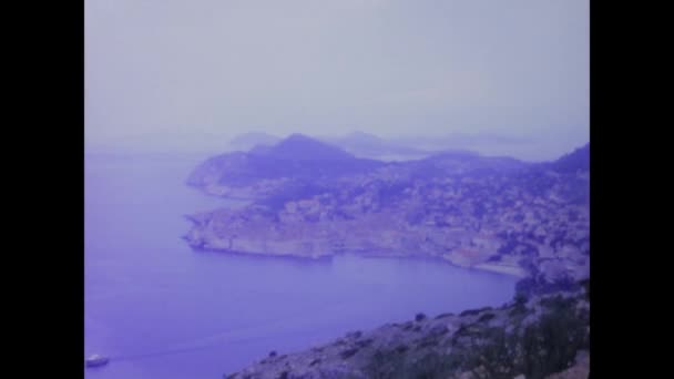 테르니 이탈리아 1970 1970 일반적인 호수의 조용하고 전망을 동영상 — 비디오